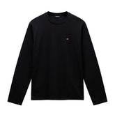 Napapijri T-Shirt Manica Lunga Salis Uomo Nero | NonSoloSport