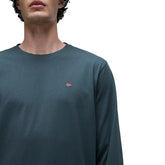 T-Shirt Manica Lunga Uomo Napapijri Salis Verde | NonSoloSport