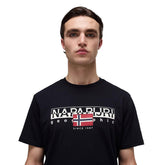 T-Shirt Uomo Napapijri Aylmer Nero | NonSoloSport