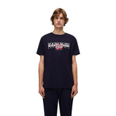 T-Shirt Uomo Napapijri Alymer Blu Scuro | NonSoloSport