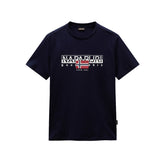 T-Shirt Uomo Napapijri Alymer Blu Scuro | NonSoloSport