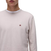 Maglione Uomo Napapijri Decatur Beige | NonSoloSport