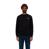 Felpa Uomo Napapijri Small Box Nero | NonSoloSport