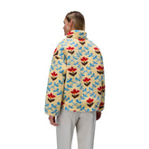 Felpa Pile Donna Napapijri Shima Beige Multicolor | NonSoloSport