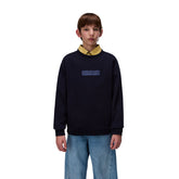 Felpa Ragazzo Napapijri New Box Logo Blu Scuro | NonSoloSport