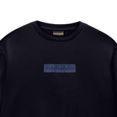 Felpa Ragazzo Napapijri New Box Logo Blu Scuro | NonSoloSport