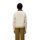 Felpa Ragazzo Napapijri New Box Logo Beige | NonSoloSport
