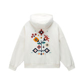 Felpa Donna Napapijri Aral Bianco Multicolor | NonSoloSport