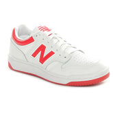Sneakers Bambino New Balance 480 Court Bianco Rosso | NonSoloSport