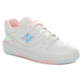 Sneakers Bambino New Balance 550 GS Bianco Rosa | NonSoloSport