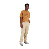 Pantalone Uomo New Balance Cargo Twill Athletics Beige | NonSoloSport