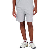 New Balance Shorts Essentials Stacked Logo Uomo Grigio | NonSoloSport
