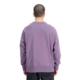 Felpa Uomo New Balance Athletics Girocollo French Terry Viola | NonSoloSport