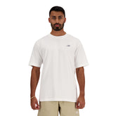 T-Shirt Uomo New Balance Essentials Bianco | NonSoloSport