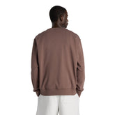 Felpa Uomo New Balance Athletics Premium Logo Crew Marrone | NonSoloSport