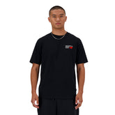 T-Shirt Uomo New Balance Athletics Premium Black | NonSoloSport