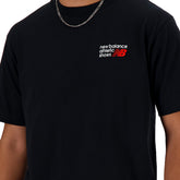 T-Shirt Uomo New Balance Athletics Premium Black | NonSoloSport