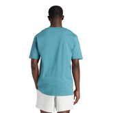 T-Shirt Uomo New Balance Neon Azzurro | NonSoloSport