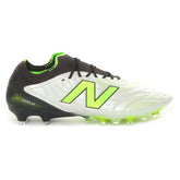 Scarpa da Calcio Uomo New Balance Tekela Elite Low Laced Firm Ground V5 Bianco Nero Verde | NonSoloSport