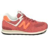 Sneakers New Balance 574 Rosso Arancione | NonSoloSport
