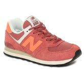 Sneakers New Balance 574 Rosso Arancione | NonSoloSport
