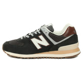 Sneakers Uomo New Balance 574 Nero Marrone | NonSoloSport