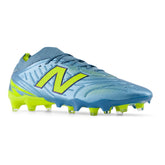Scarpa da Calcio Uomo New Balance Tekela Pro Low Laced FG V5 Terreni Compatti Azzurro Verde | NonSoloSport