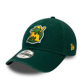 New Era 9Forty Madison Muskies MiLB Logo Verde Giallo | NonSoloSport