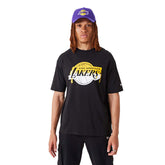 Newera T-Shirt Drip Logo Lakers Uomo Nero | NonSoloSport
