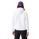 Newera Felpa Drip Logo Lakers Uomo Bianco | NonSoloSport