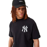 Newera T-Shirt Floral Graphic New York Yankees Nero | NonSoloSport