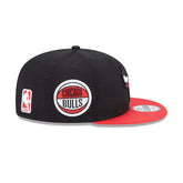 Cappello Newera 950 Contrst Side Patch Chicago Bulls Nero | NonSoloSport