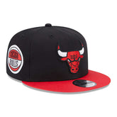 Cappello Newera 950 Contrst Side Patch Chicago Bulls Nero | NonSoloSport