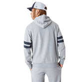 Felpa Newera Mlb Lifestyle Ny Cappuccio Fleece Grigio | NonSoloSport