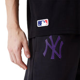 T-Shirt Newera League Essentials Ny Cotone Nero | NonSoloSport