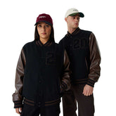 Giacca New Era Varsity Heritage Blu Marrone | NonSoloSport