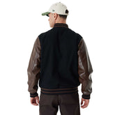 Giacca New Era Varsity Heritage Blu Marrone | NonSoloSport