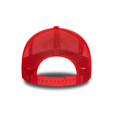 New Era Cappello Trucker Oval Bianco Rosso | NonSoloSport