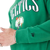 Felpa Newera Nba Arch Graphic Celtics Verde | NonSoloSport