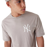 T-Shirt New Era League Essentials Ny Grigio | NonSoloSport