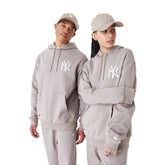 Felpa New Era League Essentials Ny Grigio | NonSoloSport