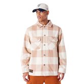 Giacca Uomo New Era Shacket Beige | NonSoloSport