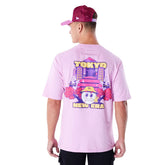 T-Shirt Uomo New Era Location Graphic Tokyo Rosa | NonSoloSport