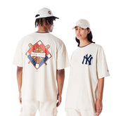 T-Shirt New Era New York Yankees World Series Beige | NonSoloSport