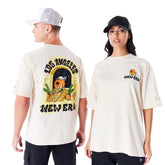 T-Shirt New Era Los Angeles City Graphic Beige | NonSoloSport