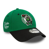 Cappello 940 New Era Boston Celtics NBA Side Patch Verde | NonSoloSport