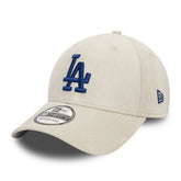 Cappello New Era 3930 LA Dodgers Faux Suede Grigio | NonSoloSport
