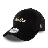 Cappello 3930 New Era Script Cord Nero | NonSoloSport