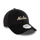 Cappello 3930 New Era Script Cord Nero | NonSoloSport