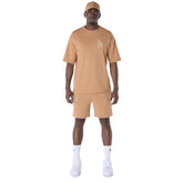 Shorts Uomo New Era LA Dodgers Essentials Arancione | NonSoloSport